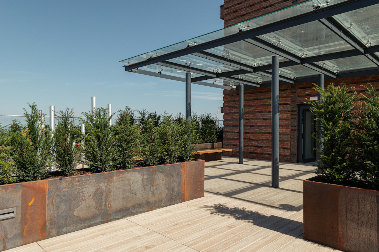 roof terrace design