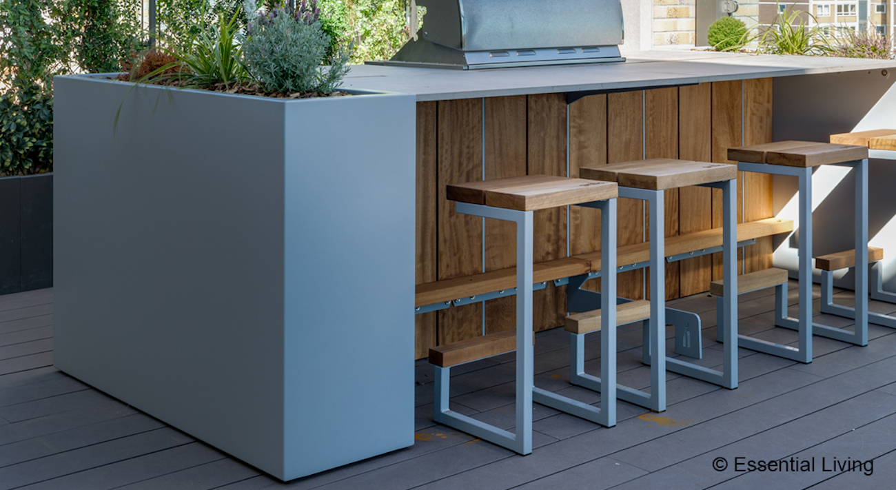 commercial terrace for hospitality