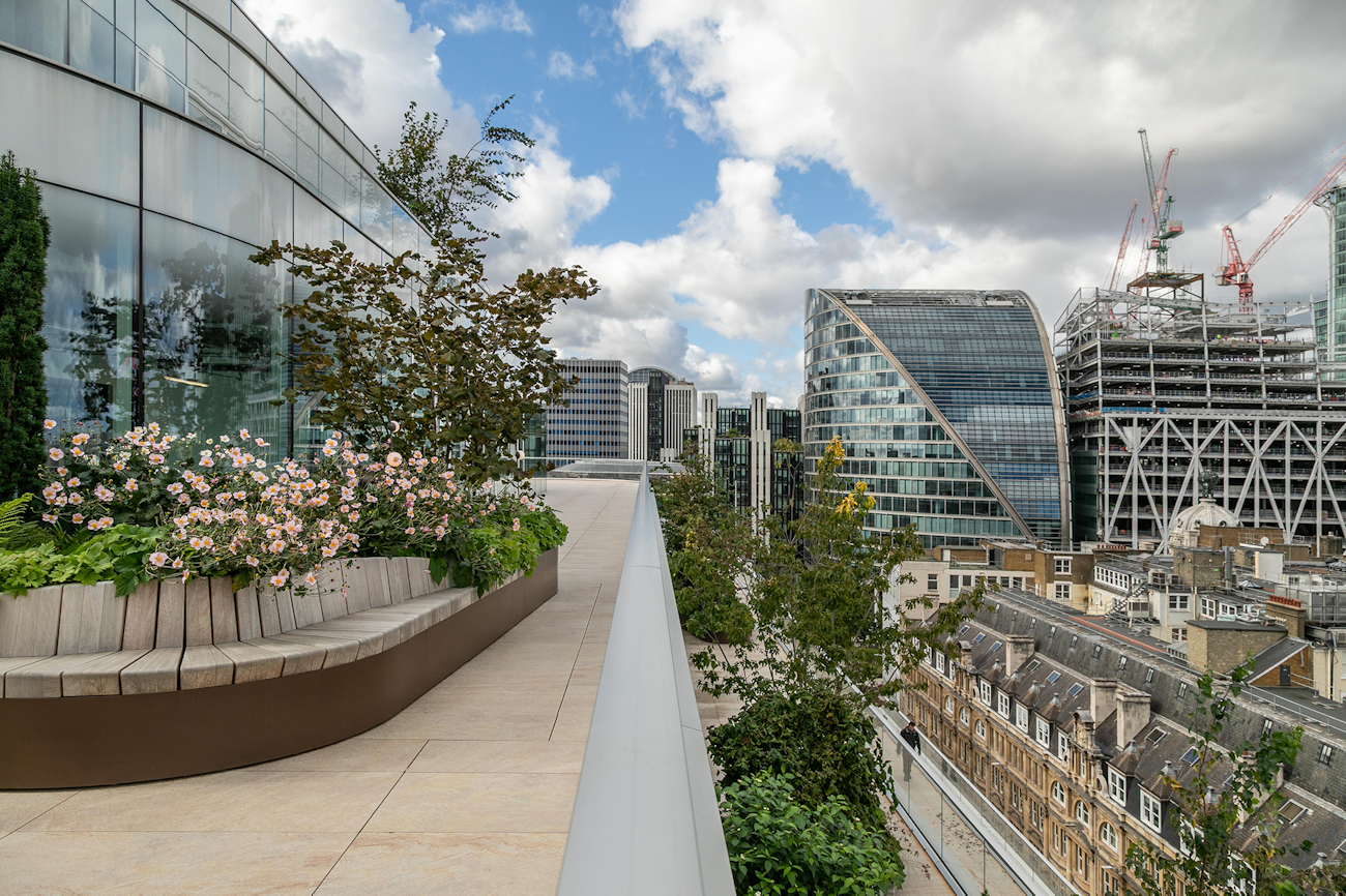 commercial terrace space