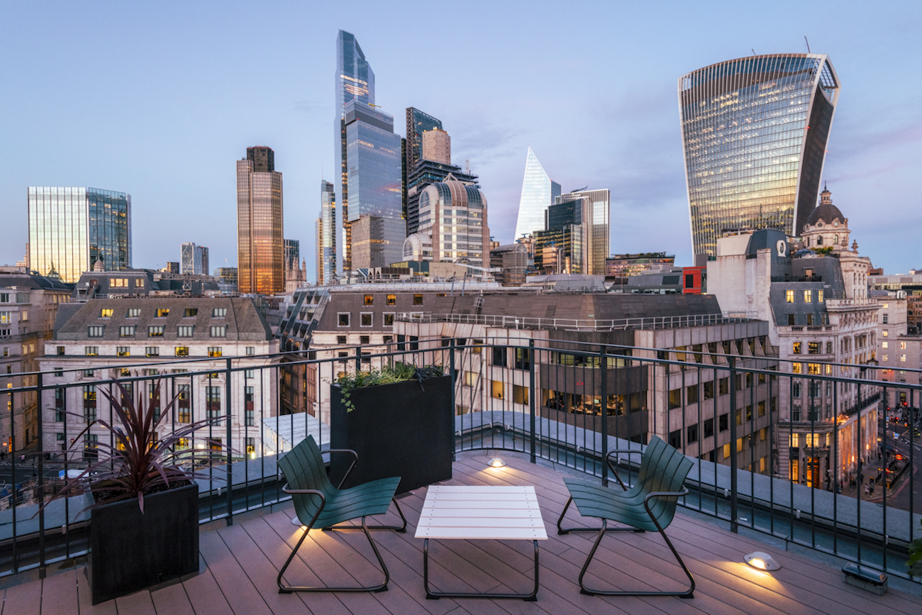 roof terrace office London