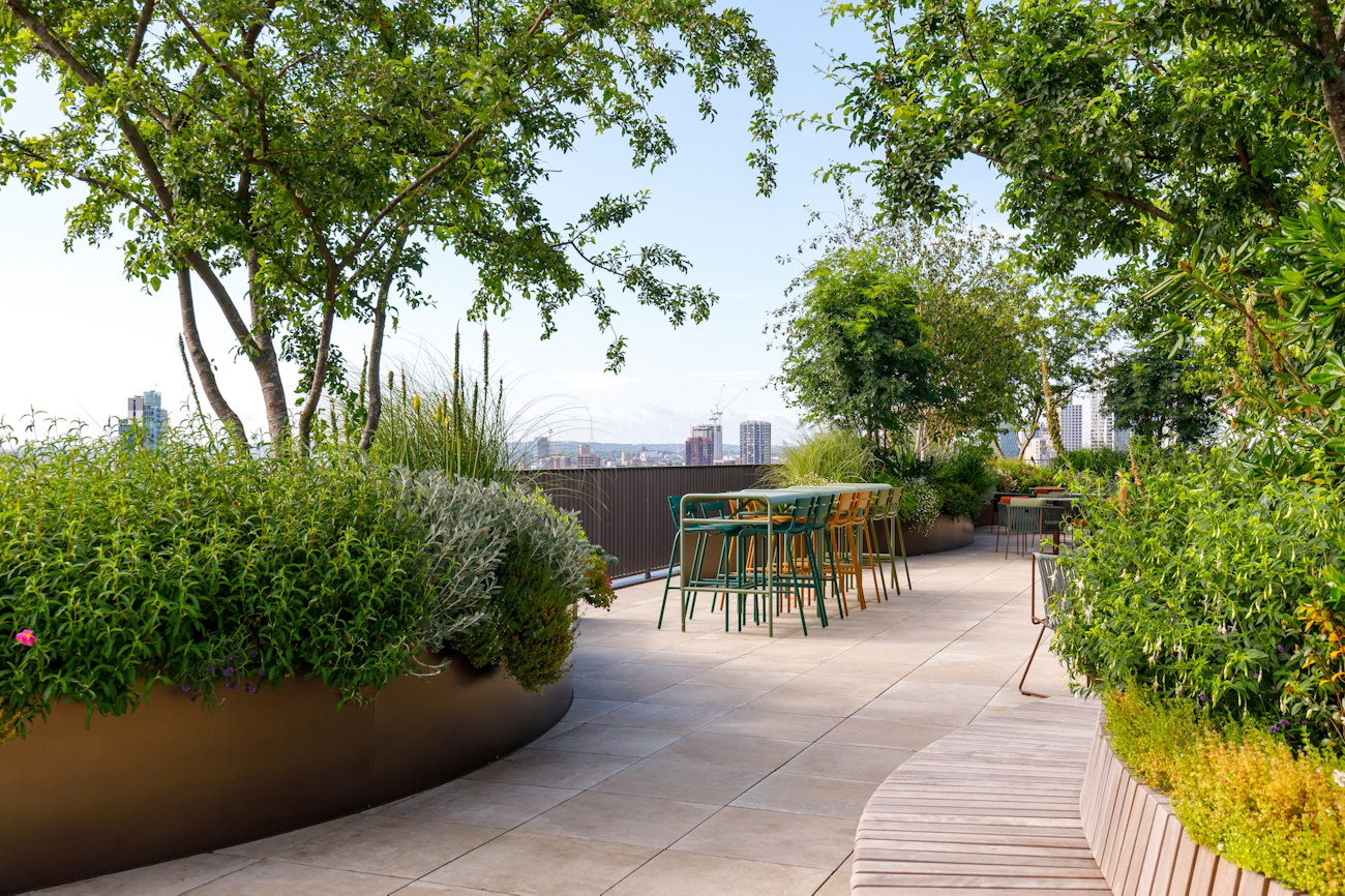 roof terrace system