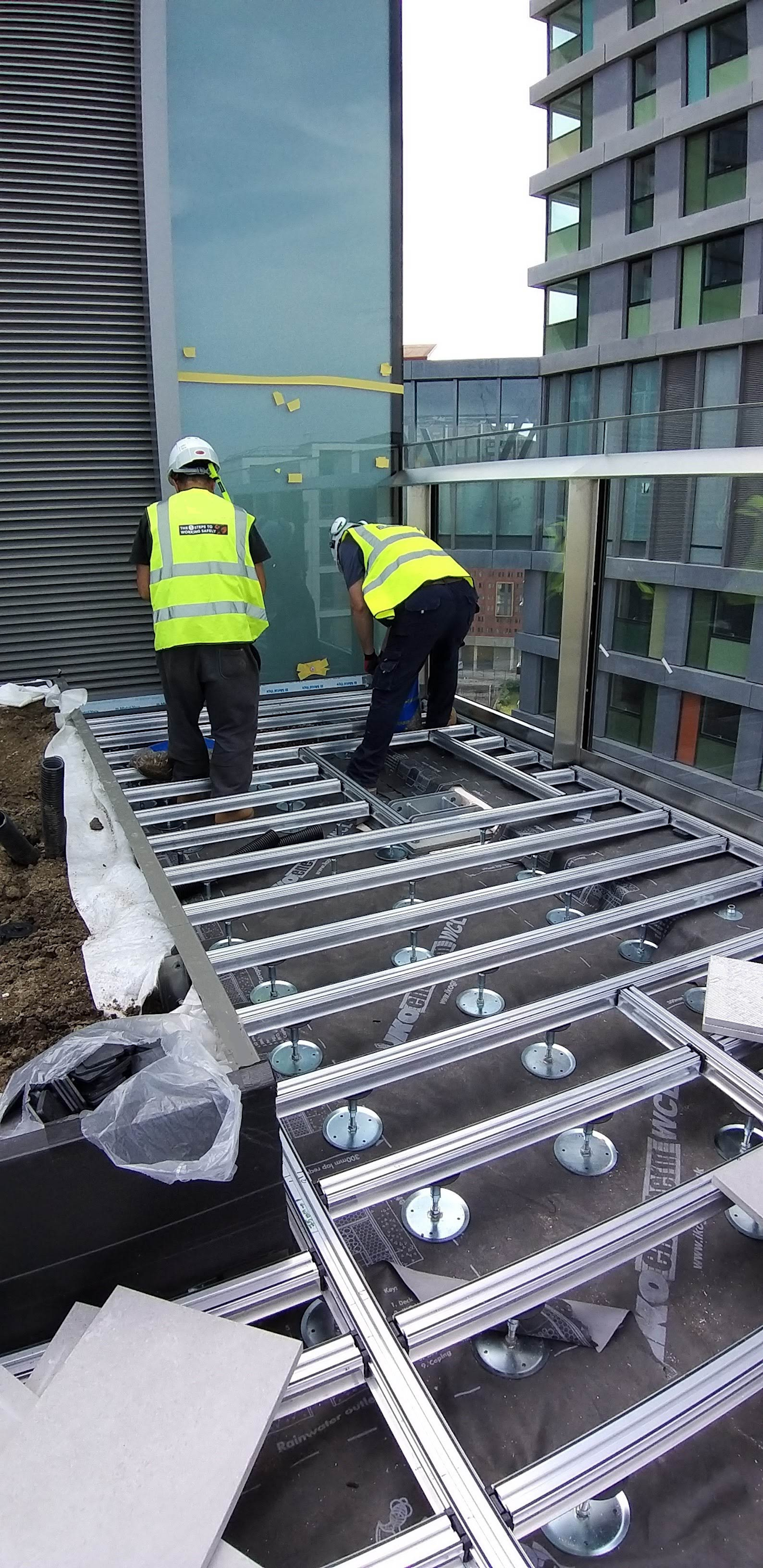 Support structure in progress