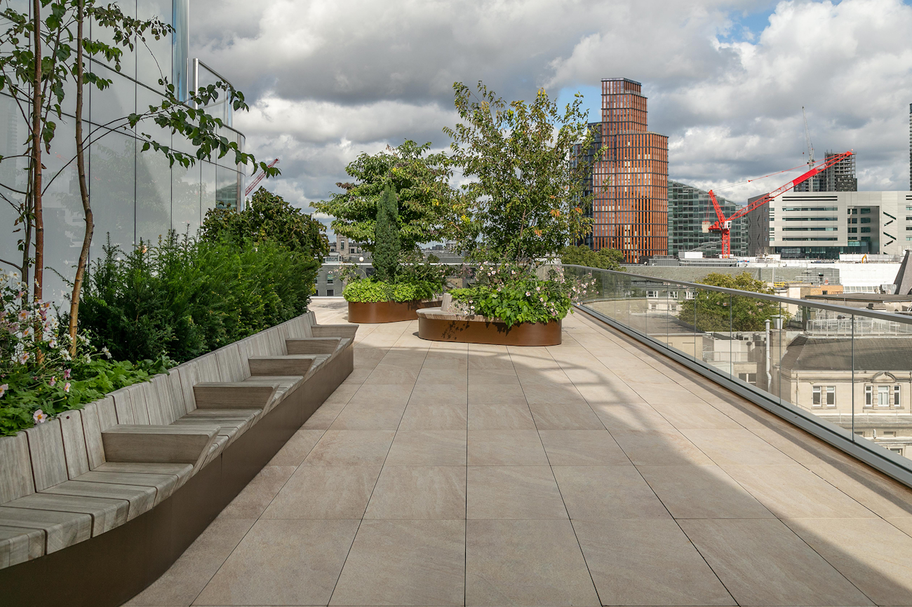 roof terrace system