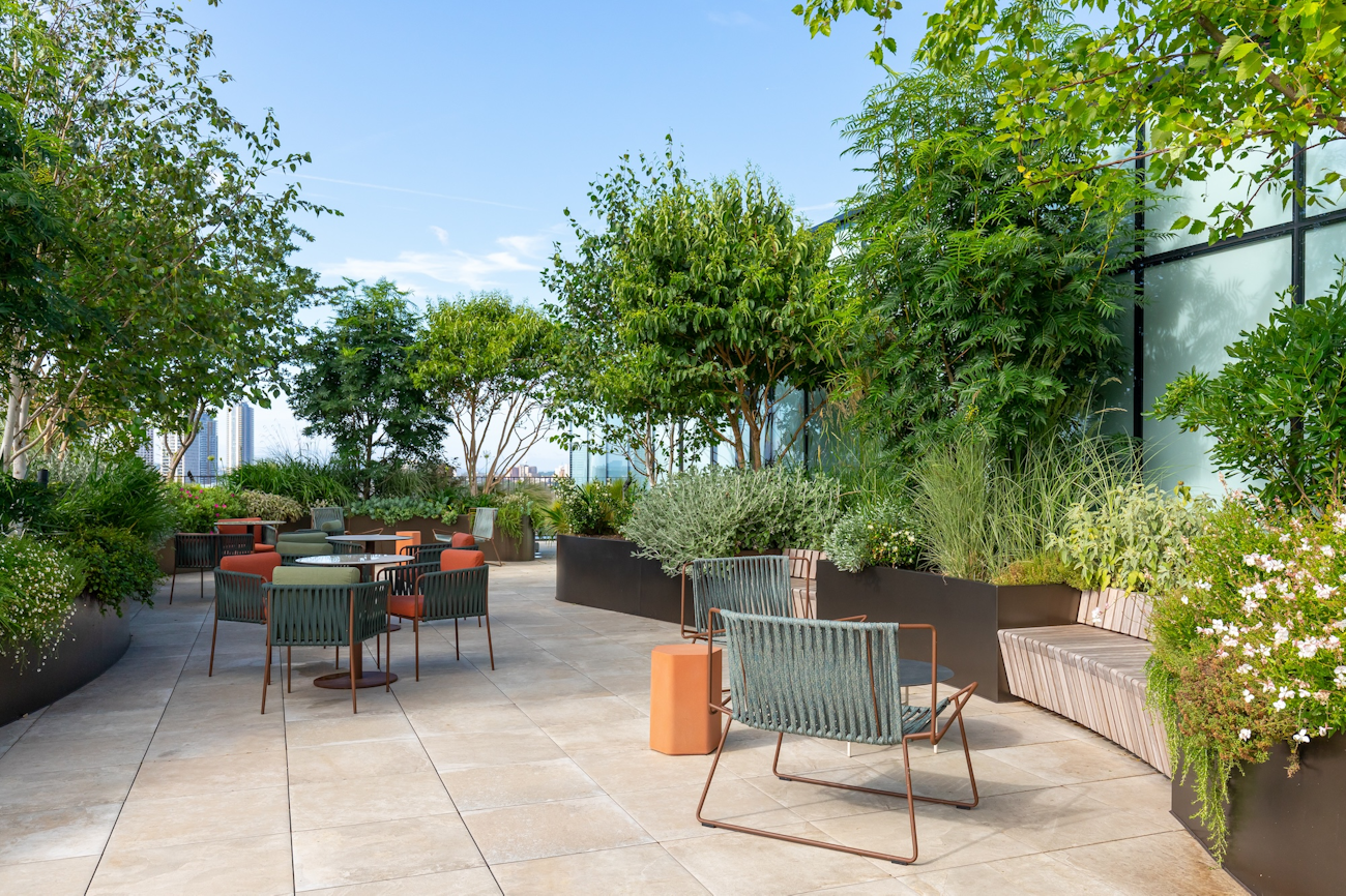 Raaft roof terrace system